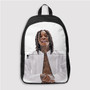 Pastele wiz khalifa Custom Backpack Personalized School Bag Travel Bag Work Bag Laptop Lunch Office Book Waterproof Unisex Fabric Backpack
