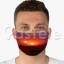 Visit Tatooine Star Wars Custom Fabric Face Mask Polyester Two Layers Cloth