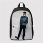 Pastele Cameron Monaghan Custom Backpack Personalized School Bag Travel Bag Work Bag Laptop Lunch Office Book Waterproof Unisex Fabric Backpack