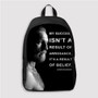 Pastele Conor Mc Gregor Quotes UFC Custom Backpack Personalized School Bag Travel Bag Work Bag Laptop Lunch Office Book Waterproof Unisex Fabric Backpack