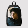 Pastele Finn Wolfhard Face Custom Backpack Personalized School Bag Travel Bag Work Bag Laptop Lunch Office Book Waterproof Unisex Fabric Backpack