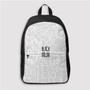 Pastele Rick Ross Black Dollar Custom Backpack Personalized School Bag Travel Bag Work Bag Laptop Lunch Office Book Waterproof Unisex Fabric Backpack