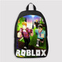 Pastele Roblox Arts Custom Backpack Personalized School Bag Travel Bag Work Bag Laptop Lunch Office Book Waterproof Unisex Fabric Backpack