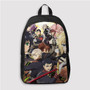 Pastele Seraph of the End Custom Backpack Personalized School Bag Travel Bag Work Bag Laptop Lunch Office Book Waterproof Unisex Fabric Backpack