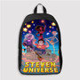 Pastele Steven Universe Custom Backpack Personalized School Bag Travel Bag Work Bag Laptop Lunch Office Book Waterproof Unisex Fabric Backpack 2
