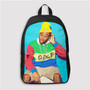 Pastele Tyler The Creator Good Art Custom Backpack Personalized School Bag Travel Bag Work Bag Laptop Lunch Office Book Waterproof Unisex Fabric Backpack
