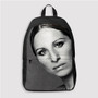 Pastele Barbra Streisand Custom Backpack Personalized School Bag Travel Bag Work Bag Laptop Lunch Office Book Waterproof Unisex Fabric Backpack