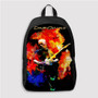Pastele David Gilmour Custom Backpack Personalized School Bag Travel Bag Work Bag Laptop Lunch Office Book Waterproof Unisex Fabric Backpack
