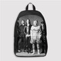 Pastele Nirvana Band Custom Backpack Personalized School Bag Travel Bag Work Bag Laptop Lunch Office Book Waterproof Unisex Fabric Backpack