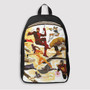 Pastele Marvel Heroes Custom Backpack Personalized School Bag Travel Bag Work Bag Laptop Lunch Office Book Waterproof Unisex Fabric Backpack