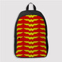 Pastele Wonder Woman Custom Backpack Personalized School Bag Travel Bag Work Bag Laptop Lunch Office Book Waterproof Unisex Fabric Backpack