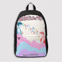 Pastele Heartstopper 3 Custom Backpack Awesome Personalized School Bag Travel Bag Work Bag Laptop Lunch Office Book Waterproof Unisex Fabric Backpack