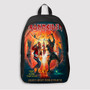 Pastele Iron Maiden Legacy of The Beast World Tour Custom Backpack Awesome Personalized School Bag Travel Bag Work Bag Laptop Lunch Office Book Waterproof Unisex Fabric Backpack