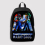 Pastele The Super Mario Bros Movie Custom Backpack Awesome Personalized School Bag Travel Bag Work Bag Laptop Lunch Office Book Waterproof Unisex Fabric Backpack