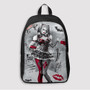 Pastele Arkham Knight Harley Quinn Custom Backpack Awesome Personalized School Bag Travel Bag Work Bag Laptop Lunch Office Book Waterproof Unisex Fabric Backpack