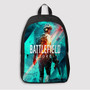 Pastele Battlefield 2042 Custom Backpack Awesome Personalized School Bag Travel Bag Work Bag Laptop Lunch Office Book Waterproof Unisex Fabric Backpack