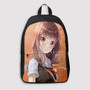 Pastele Miko Iino Kaguya sama Custom Backpack Awesome Personalized School Bag Travel Bag Work Bag Laptop Lunch Office Book Waterproof Unisex Fabric Backpack