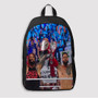 Pastele The Usos WWE Wrestle Mania Custom Backpack Awesome Personalized School Bag Travel Bag Work Bag Laptop Lunch Office Book Waterproof Unisex Fabric Backpack