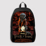 Pastele Trick R Treat Custom Backpack Awesome Personalized School Bag Travel Bag Work Bag Laptop Lunch Office Book Waterproof Unisex Fabric Backpack