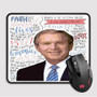 Pastele Qeorge W Bush Quotes Custom Mouse Pad Awesome Personalized Printed Computer Mouse Pad Desk Mat PC Computer Laptop Game keyboard Pad Premium Non Slip Rectangle Gaming Mouse Pad