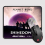 Pastele Shinedown Planet Zero Custom Mouse Pad Awesome Personalized Printed Computer Mouse Pad Desk Mat PC Computer Laptop Game keyboard Pad Premium Non Slip Rectangle Gaming Mouse Pad