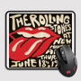 Pastele The Rolling Stones New Haven Arena Custom Mouse Pad Awesome Personalized Printed Computer Mouse Pad Desk Mat PC Computer Laptop Game keyboard Pad Premium Non Slip Rectangle Gaming Mouse Pad