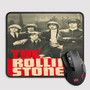 Pastele The Rolling Stones Vintage Custom Mouse Pad Awesome Personalized Printed Computer Mouse Pad Desk Mat PC Computer Laptop Game keyboard Pad Premium Non Slip Rectangle Gaming Mouse Pad