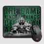 Pastele Triple H King of Kings Custom Mouse Pad Awesome Personalized Printed Computer Mouse Pad Desk Mat PC Computer Laptop Game keyboard Pad Premium Non Slip Rectangle Gaming Mouse Pad