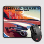 Pastele United States Grand Prix 2016 Custom Mouse Pad Awesome Personalized Printed Computer Mouse Pad Desk Mat PC Computer Laptop Game keyboard Pad Premium Non Slip Rectangle Gaming Mouse Pad