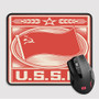 Pastele USSR Poster Custom Mouse Pad Awesome Personalized Printed Computer Mouse Pad Desk Mat PC Computer Laptop Game keyboard Pad Premium Non Slip Rectangle Gaming Mouse Pad