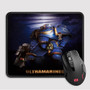 Pastele Warhammer 40 K Ultramarines Custom Mouse Pad Awesome Personalized Printed Computer Mouse Pad Desk Mat PC Computer Laptop Game keyboard Pad Premium Non Slip Rectangle Gaming Mouse Pad