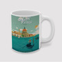 Pastele Venice Italy City Of Water Custom Ceramic Mug Awesome Personalized Printed 11oz 15oz 20oz Ceramic Cup Coffee Tea Milk Drink Bistro Wine Travel Party White Mugs With Grip Handle