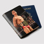 Pastele Gunther WWE Wrestle Mania Custom Passport Wallet Case With Credit Card Holder Awesome Personalized PU Leather Travel Trip Vacation Baggage Cover