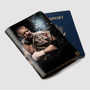 Pastele Triple H WWE Custom Passport Wallet Case With Credit Card Holder Awesome Personalized PU Leather Travel Trip Vacation Baggage Cover