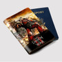 Pastele Warhammer 40 K Dawn Of War II Custom Passport Wallet Case With Credit Card Holder Awesome Personalized PU Leather Travel Trip Vacation Baggage Cover