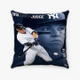 Pastele Aaron Judge New York Yankees Custom Pillow Case Awesome Personalized Spun Polyester Square Pillow Cover Decorative Cushion Bed Sofa Throw Pillow Home Decor
