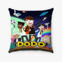 Pastele Dodo Custom Pillow Case Awesome Personalized Spun Polyester Square Pillow Cover Decorative Cushion Bed Sofa Throw Pillow Home Decor