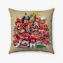 Pastele Kansas City Chiefs NFL 2022 Custom Pillow Case Awesome Personalized Spun Polyester Square Pillow Cover Decorative Cushion Bed Sofa Throw Pillow Home Decor