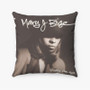 Pastele Mary J Blige Whats The 411 Custom Pillow Case Awesome Personalized Spun Polyester Square Pillow Cover Decorative Cushion Bed Sofa Throw Pillow Home Decor