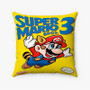 Pastele Super Mario Bros 3 Nintendo Custom Pillow Case Awesome Personalized Spun Polyester Square Pillow Cover Decorative Cushion Bed Sofa Throw Pillow Home Decor