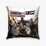 Pastele Tom Clancy s Rainbow Six Siege Custom Pillow Case Awesome Personalized Spun Polyester Square Pillow Cover Decorative Cushion Bed Sofa Throw Pillow Home Decor