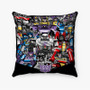 Pastele Transformers G1 Collage Custom Pillow Case Awesome Personalized Spun Polyester Square Pillow Cover Decorative Cushion Bed Sofa Throw Pillow Home Decor