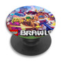 Pastele LEGO Brawls Custom PopSockets Awesome Personalized Phone Grip Holder Pop Up Stand Out Mount Grip Standing Pods Apple iPhone Samsung Google Asus Sony Phone Accessories