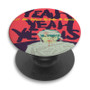 Pastele Yeah Yeah Yeahs Tell Me What Rockers To Swallow Custom PopSockets Awesome Personalized Phone Grip Holder Pop Up Stand Out Mount Grip Standing Pods Apple iPhone Samsung Google Asus Sony Phone Accessories