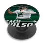 Pastele Zach Wilson New York Jets Custom PopSockets Awesome Personalized Phone Grip Holder Pop Up Stand Out Mount Grip Standing Pods Apple iPhone Samsung Google Asus Sony Phone Accessories