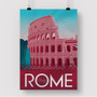 Pastele Rome Italy Custom Silk Poster Awesome Personalized Print Wall Decor 20 x 13 Inch 24 x 36 Inch Wall Hanging Art Home Decoration Posters