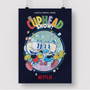 Pastele The Cuphead Show 2022 Custom Silk Poster Awesome Personalized Print Wall Decor 20 x 13 Inch 24 x 36 Inch Wall Hanging Art Home Decoration Posters