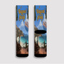 Pastele Wayward Strand Custom Socks Sublimation Awesome Printed Sports Elite Socks Polyester Cushioned Bottoms Gym Gymnastic Running Yoga School Skatebording Basketball Spandex