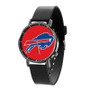 Buffalo Bills NFL Art Black Quartz Watch Unisex With Premium Gift Box