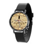 Bill Cipher Wheel Gravity Falls Black Quartz Watch Unisex With Premium Gift Box